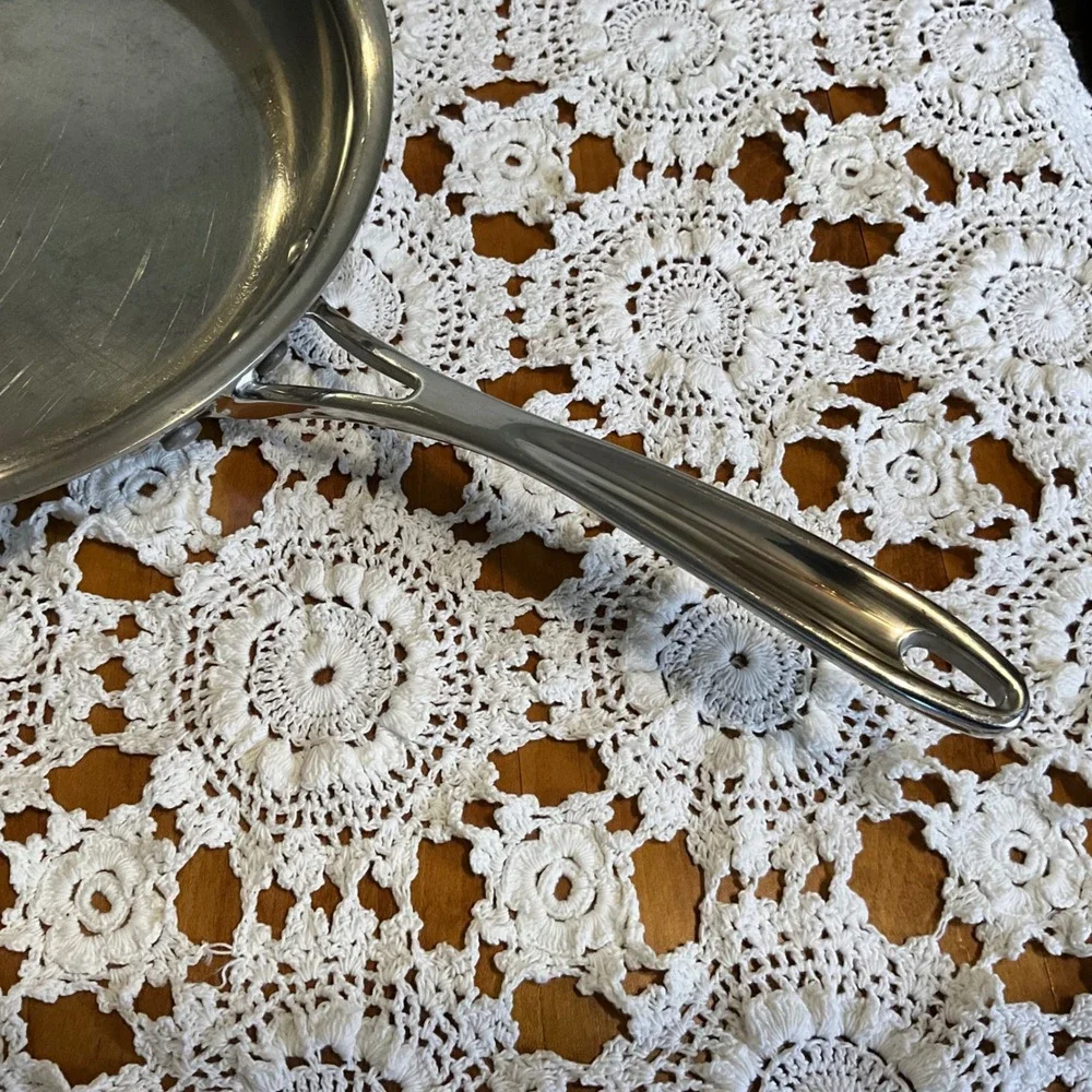 Calphalon Tri Ply Stainless‎ Steel 10 Inch Fry Pan Omelette